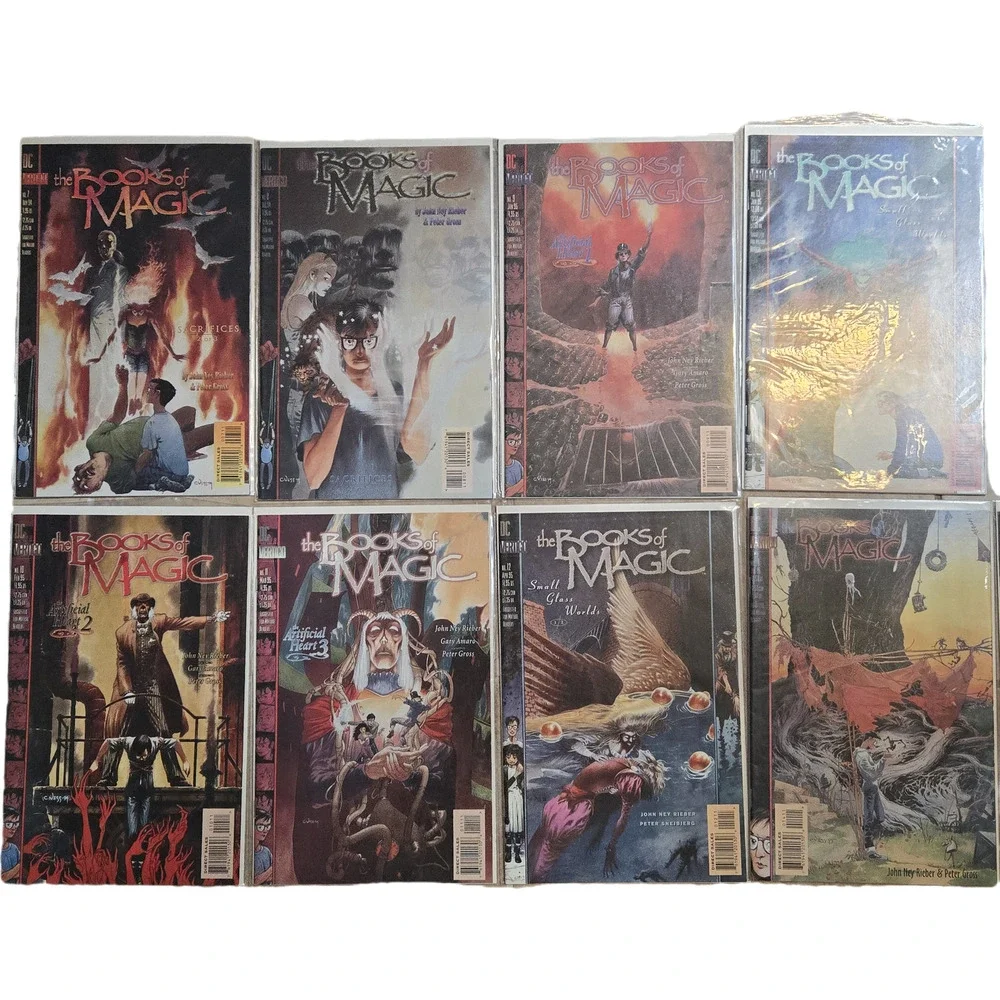 The Books of Magic Annual DC Vertigo 1994-97 39 Comics Rieber Snejbjerg Bundle